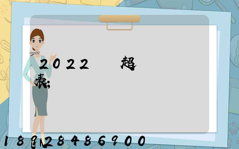 2022貨車超載處罰標準表