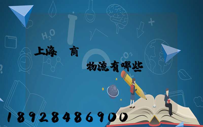 上海電商倉(cāng)儲(chǔ)物流有哪些