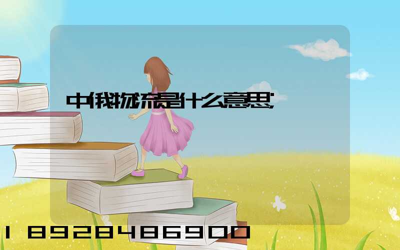 中俄物流是什么意思