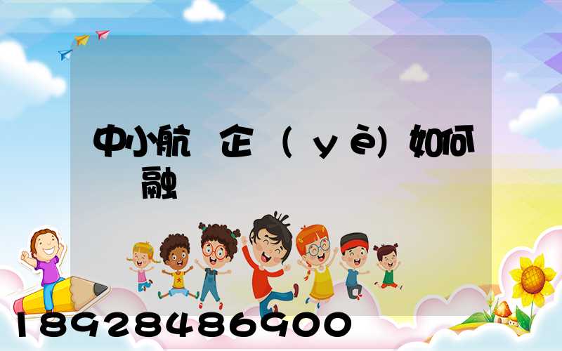 中小航運企業(yè)如何應對融資難