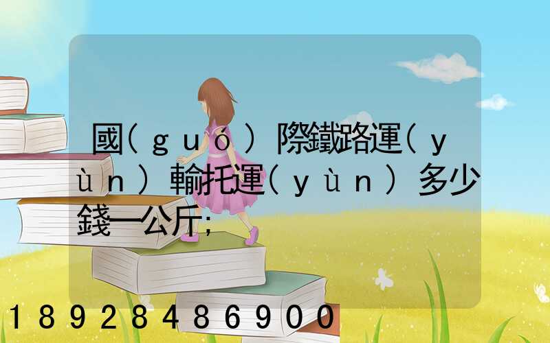 國(guó)際鐵路運(yùn)輸托運(yùn)多少錢一公斤