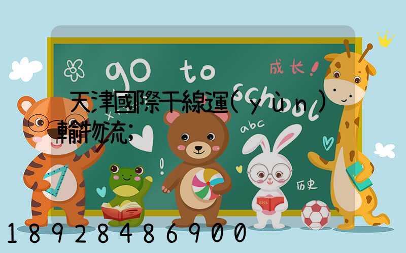 天津國際干線運(yùn)輸物流