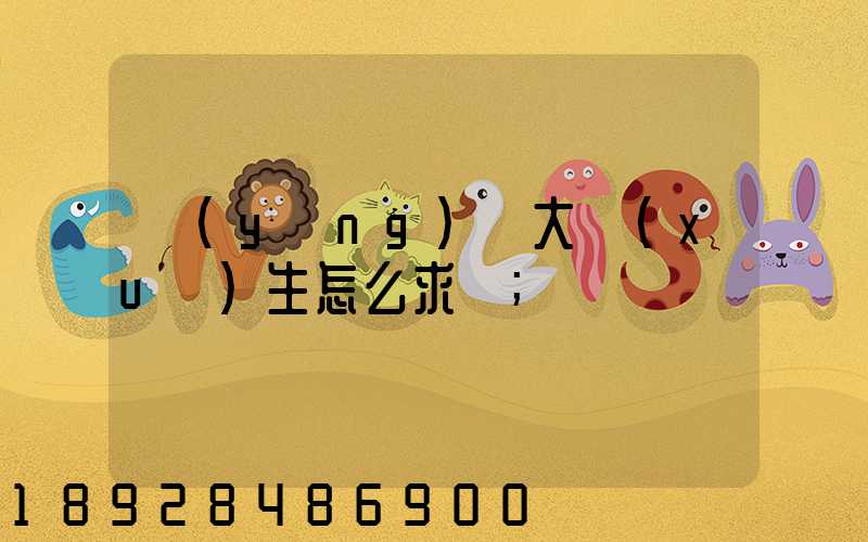 應(yīng)屆大學(xué)生怎么求職