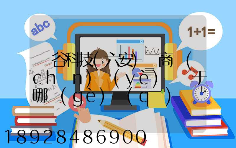 灝谷科技(六安)電商產(chǎn)業(yè)園屬于哪個(gè)區(qū)