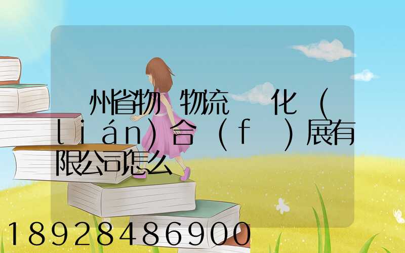 貴州省物資物流標準化聯(lián)合發(fā)展有限公司怎么樣