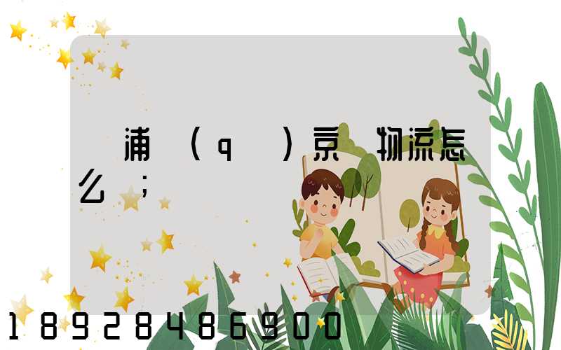 黃浦區(qū)京東物流怎么樣